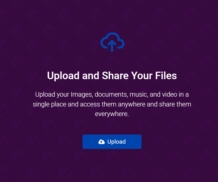 Upload and Share Your Files